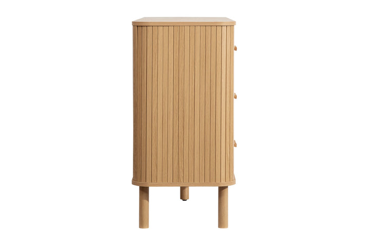 Birlea Axel 6 Drawer Fluted Chest (Self Assembly) (DHD)