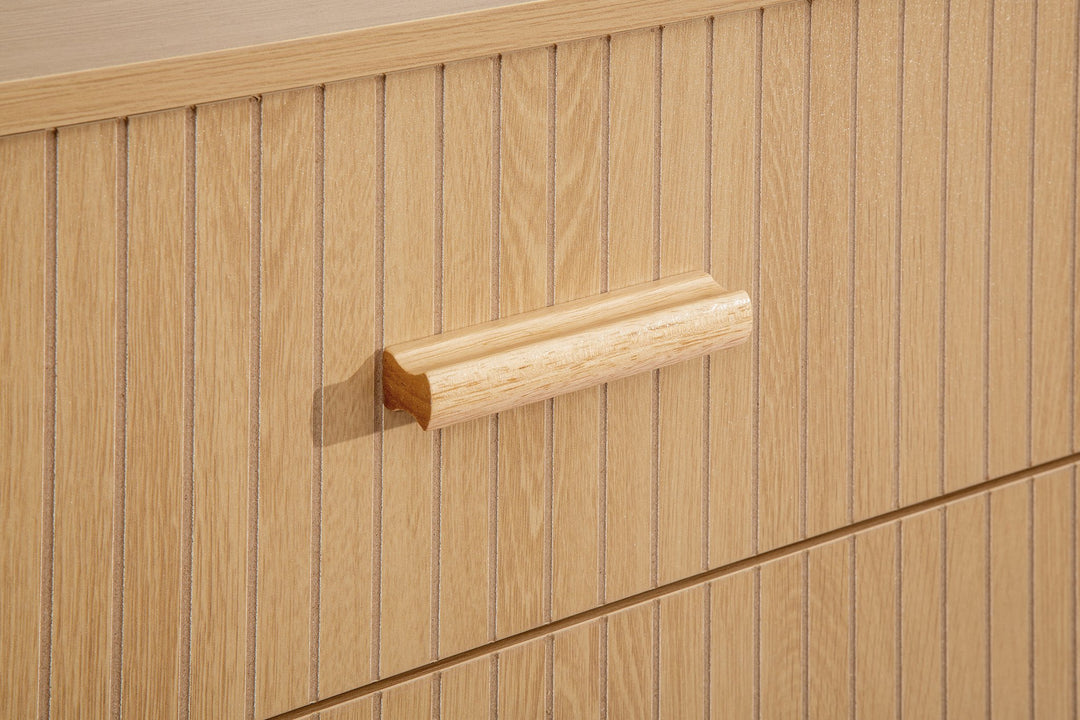 Birlea Axel 6 Drawer Fluted Chest (Self Assembly) (DHD)
