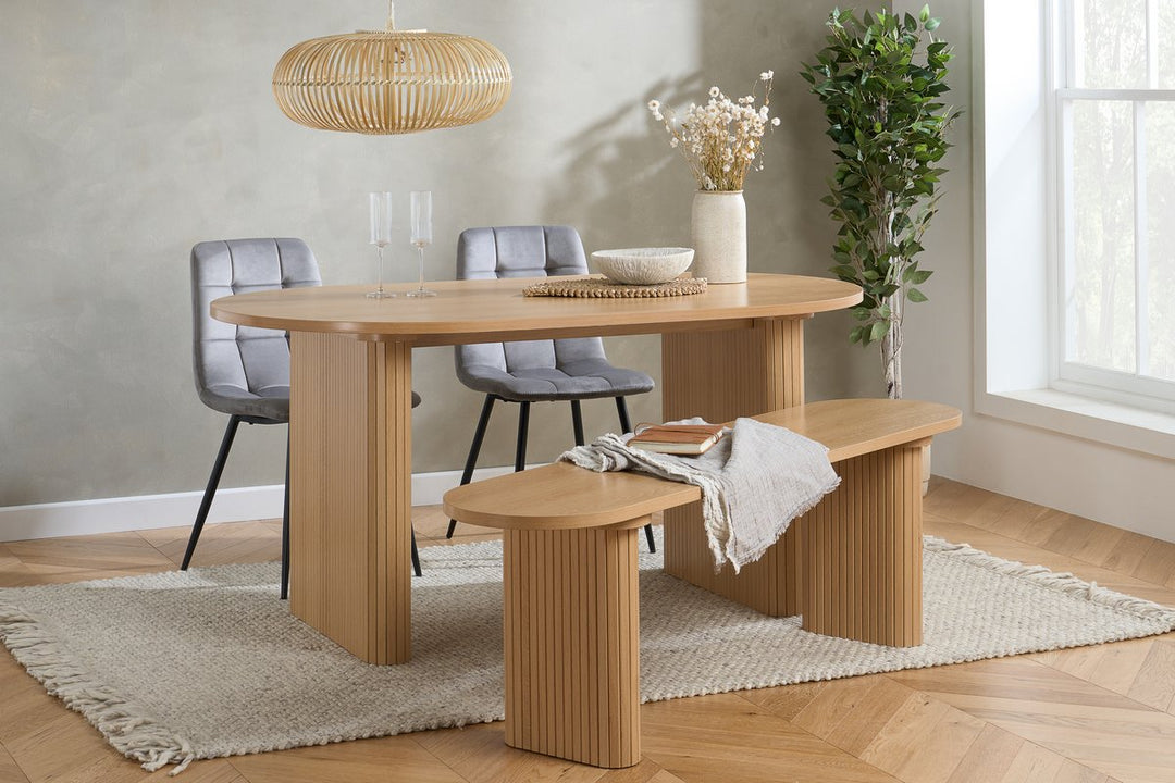 Birlea Axel Dining Bench (Self Assembly) (DHD)