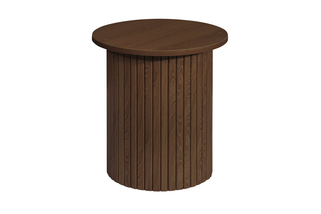Birlea Axel Fluted Side Table (Self Assembly) (DHD)