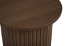 Birlea Axel Fluted Side Table (Self Assembly) (DHD)