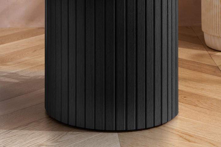 Birlea Axel Fluted Side Table (Self Assembly) (DHD)