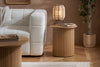 Birlea Axel Fluted Side Table (Self Assembly) (DHD)