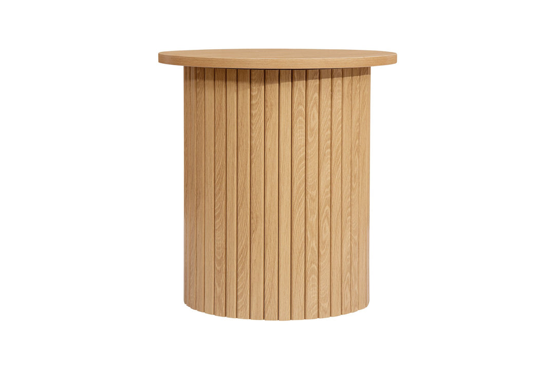 Birlea Axel Fluted Side Table (Self Assembly) (DHD)