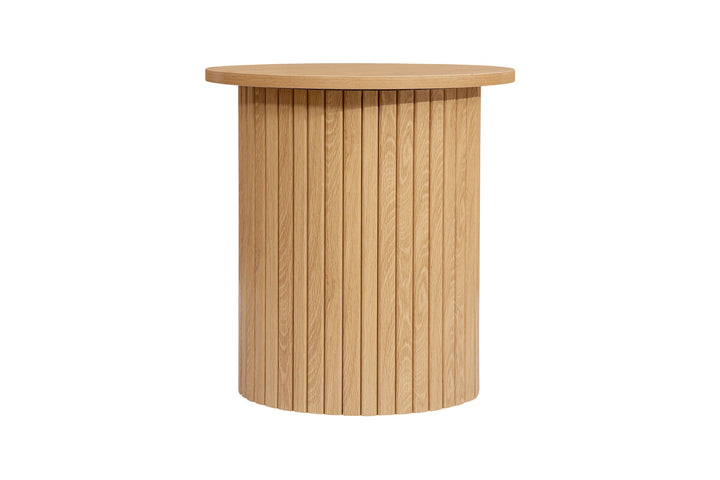 Birlea Axel Fluted Side Table (Self Assembly) (DHD)