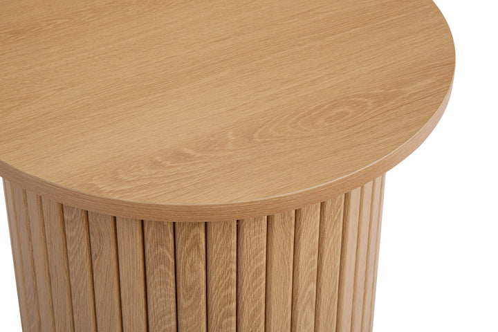 Birlea Axel Fluted Side Table (Self Assembly) (DHD)
