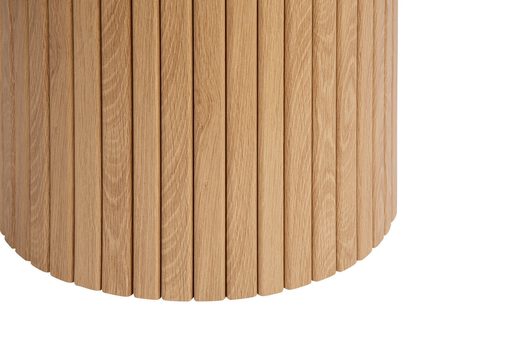 Birlea Axel Fluted Side Table (Self Assembly) (DHD)