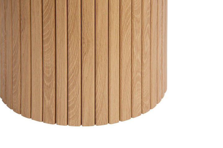 Birlea Axel Fluted Side Table (Self Assembly) (DHD)