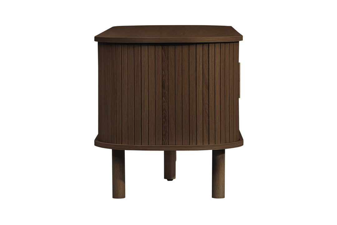 Birlea Axel Fluted Small TV Unit (Self Assembly) (DHD)