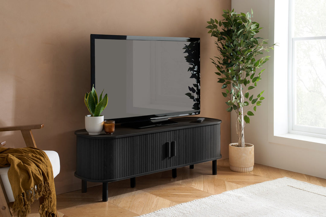 Birlea Axel Fluted TV Unit (Self Assembly) (DHD)