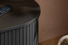 Birlea Axel Fluted Small TV Unit (Self Assembly) (DHD)