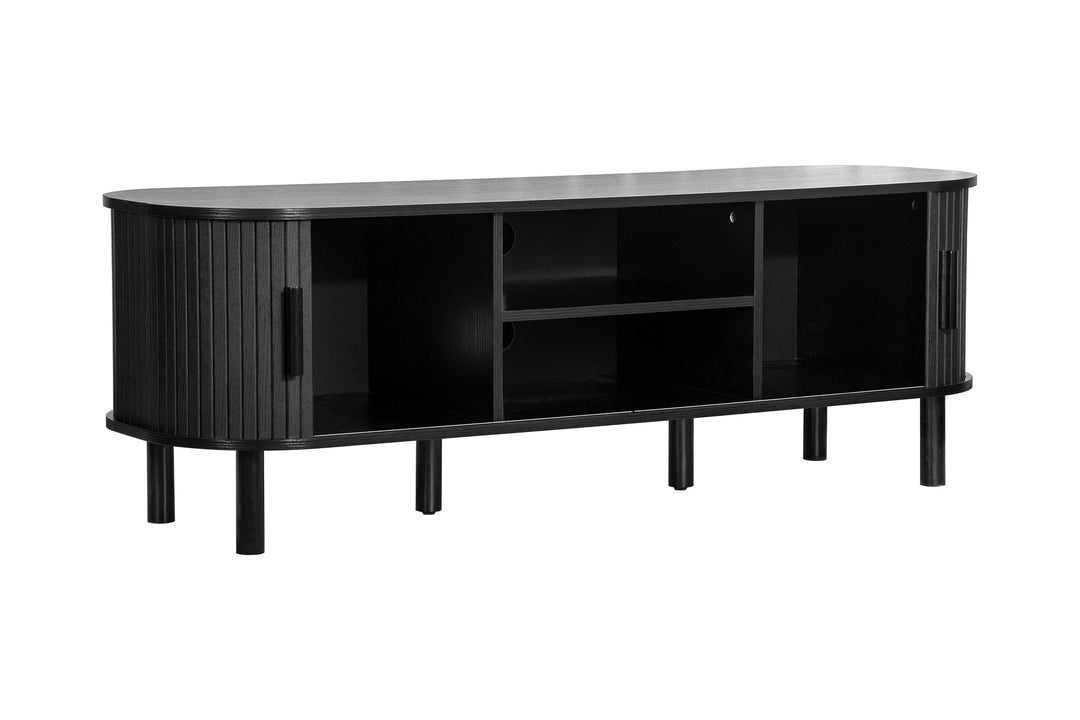 Birlea Axel Fluted Small TV Unit (Self Assembly) (DHD)