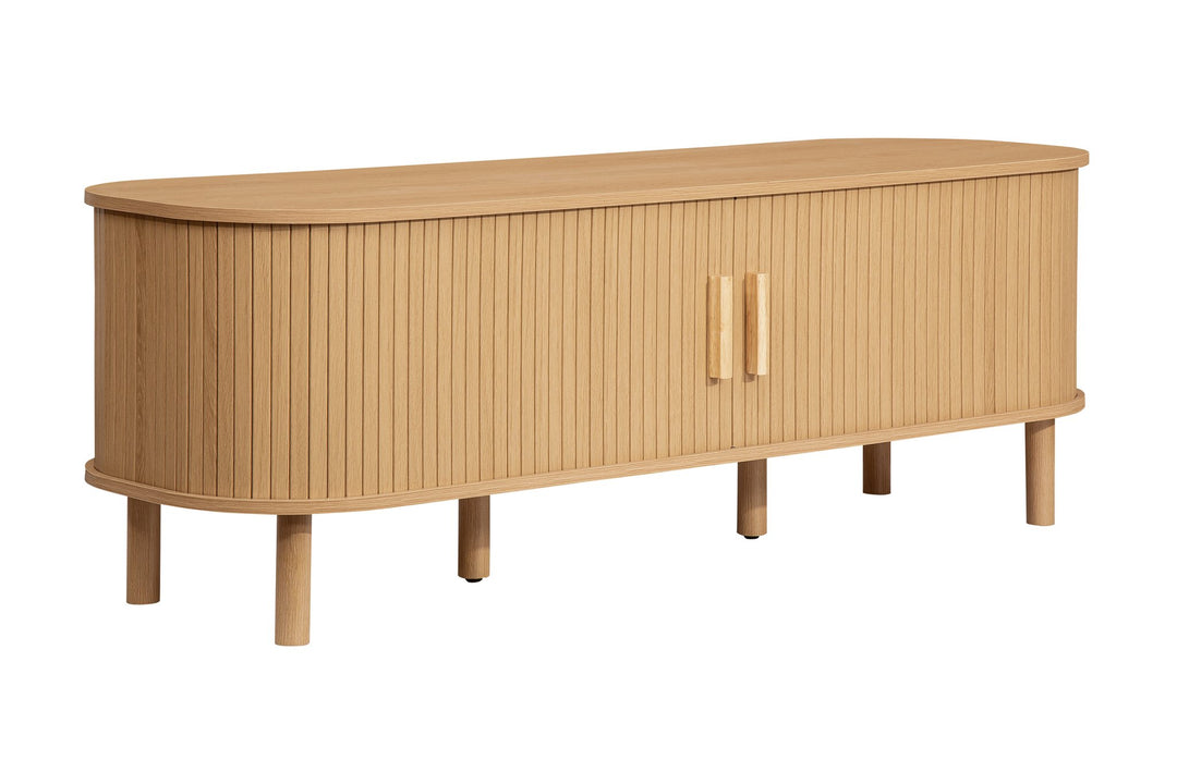 Birlea Axel Fluted TV Unit (Self Assembly) (DHD)