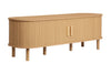 Birlea Axel Fluted Small TV Unit (Self Assembly) (DHD)