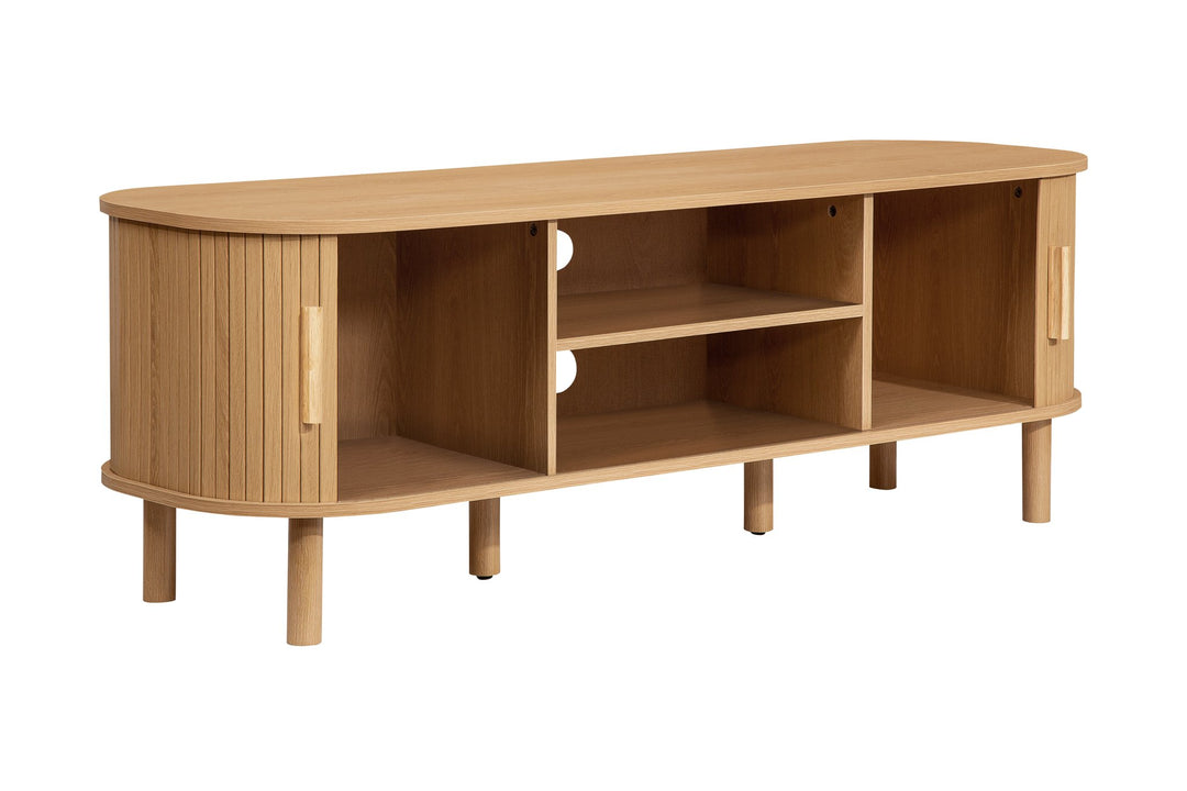 Birlea Axel Fluted TV Unit (Self Assembly) (DHD)
