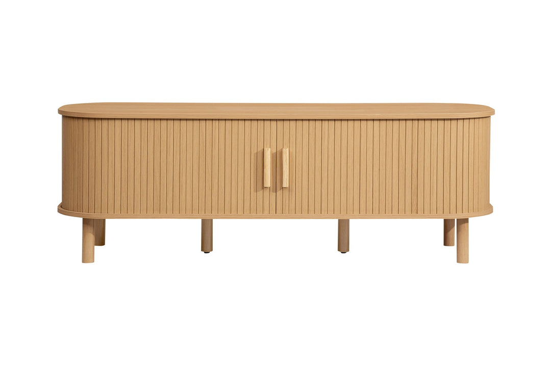 Birlea Axel Fluted Small TV Unit (Self Assembly) (DHD)
