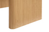 Birlea Axel Oval Fluted Dining Table (Self Assembly) (DHD)