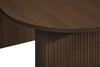 Birlea Axel Oval Fluted Dining Table (Self Assembly) (DHD)