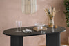 Birlea Axel Oval Fluted Dining Table (Self Assembly) (DHD)