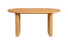 Birlea Axel Oval Fluted Dining Table With 4 Chairs (Self Assembly) (DHD)