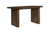 Birlea Axel Oval Fluted Dining Table With 2 Benches (Self Assembly) (DHD)