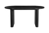 Birlea Axel Oval Fluted Dining Table With 2 Chairs And Bench (Self Assembly) (DHD)