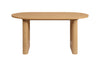 Birlea Axel Oval Fluted Dining Table (Self Assembly) (DHD)