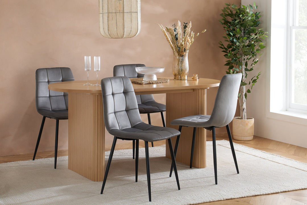 Birlea Axel Pair Of Dining Chairs (Self Assembly) (DHD)