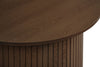 Birlea Axel Round Fluted Coffee Table (Self Assembly) (DHD)