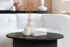 Birlea Axel Round Fluted Coffee Table (Self Assembly) (DHD)
