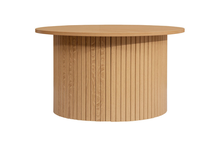 Birlea Axel Round Fluted Coffee Table (Self Assembly) (DHD)