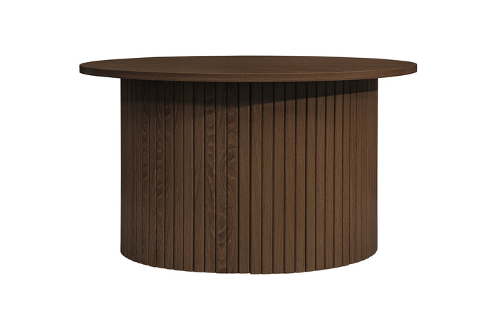 Birlea Axel Round Fluted Coffee Table (Self Assembly) (DHD)