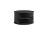 Birlea Axel Round Fluted Coffee Table with Storage (Self Assembly) (DHD)