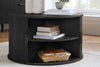 Birlea Axel Round Fluted Coffee Table with Storage (Self Assembly) (DHD)