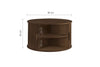 Birlea Axel Round Fluted Coffee Table with Storage (Self Assembly) (DHD)