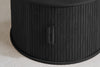 Birlea Axel Round Fluted Coffee Table with Storage (Self Assembly) (DHD)