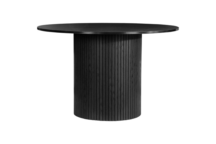Birlea Axel Round Fluted Dining Table (Self Assembly) (DHD)