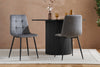 Birlea Axel Round Fluted Dining Table (Self Assembly) (DHD)