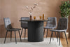 Birlea Axel Round Fluted Dining Table (Self Assembly) (DHD)