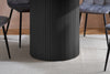 Birlea Axel Round Fluted Dining Table (Self Assembly) (DHD)