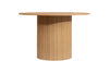 Birlea Axel Round Fluted Dining Table (Self Assembly) (DHD)