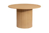 Birlea Axel Round Fluted Dining Table (Self Assembly) (DHD)