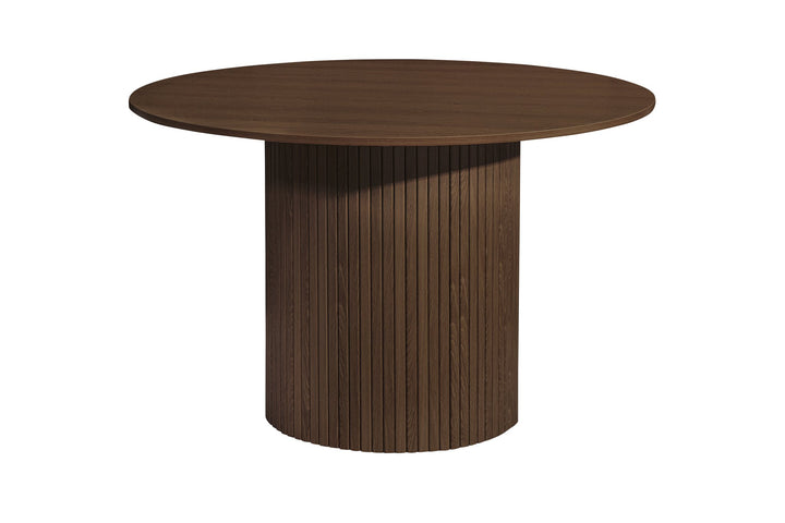 Birlea Axel Round Fluted Dining Table (Self Assembly) (DHD)