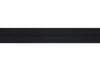 Trim: Bias Binding: Polycotton: 16mm: Black Sold By The Metre
