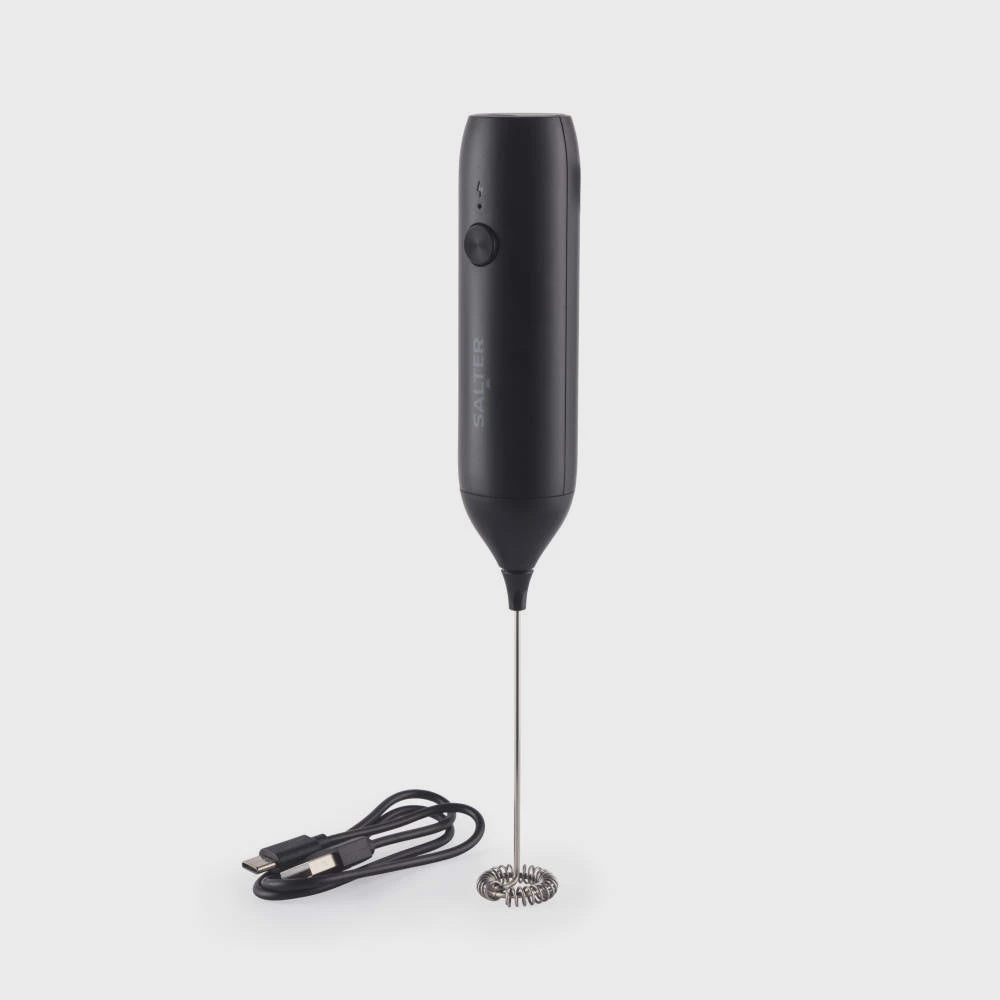 Salter Rechargeable Milk Frother – Black