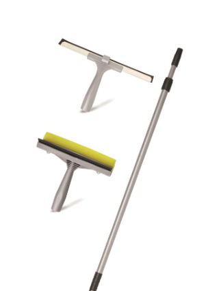 Addis 3 in 1 Window Squeegee Kit, Grey