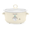 Salter Retro 3.5L Slow Cooker – Cream