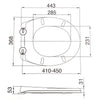 PP twentyONE Soft Close Toilet Seat White