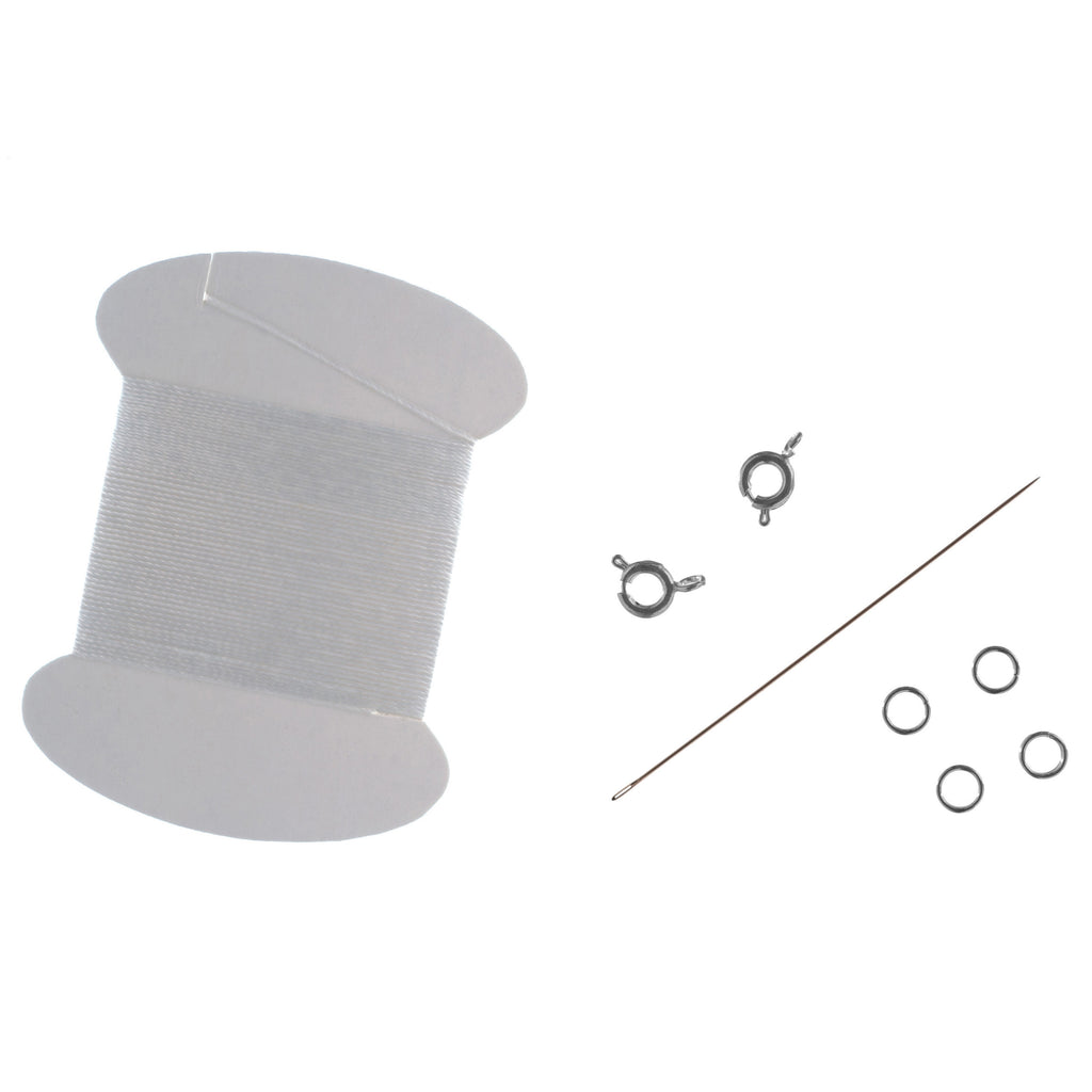 Findings: Bead Threading Set: Silver