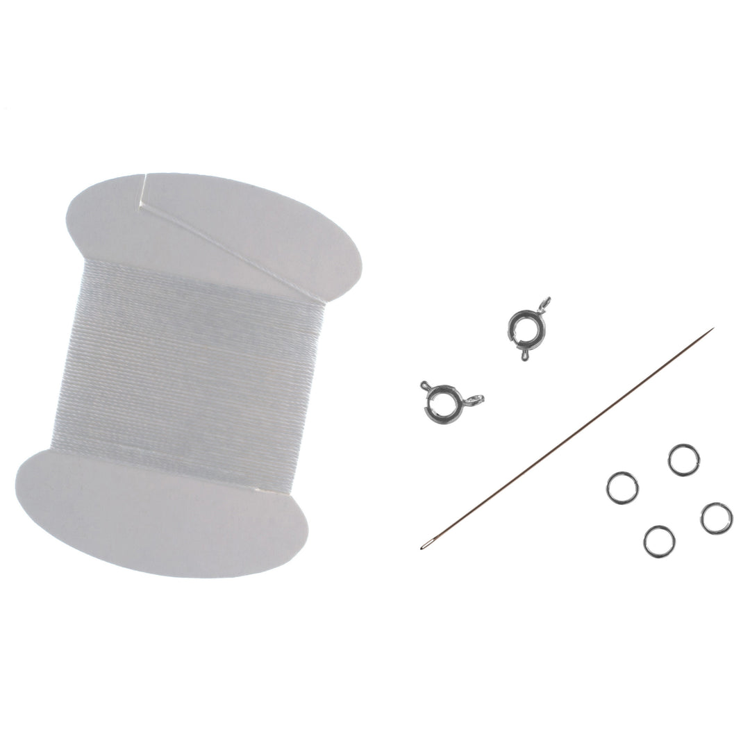 Findings: Bead Threading Set: Silver